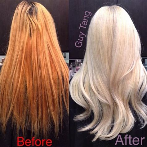 bad yellow blonde hair|how to correct yellow hair.